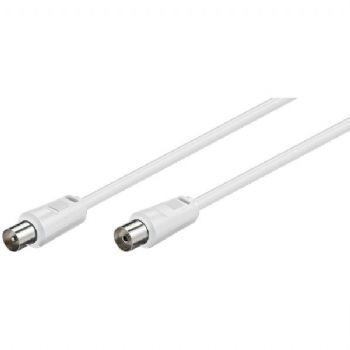 Antennkabel Vit 20 M