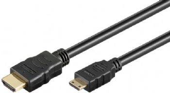 HDMI-Kabel Mini C Svart 5 M