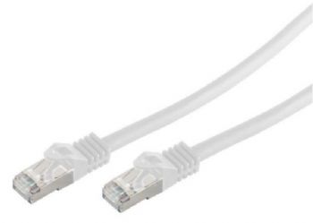FTP Ntverkskabel CAT7 Vit 30 M 