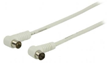 Vinklad antennkabel 2,5 M