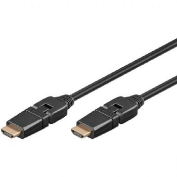 HDMI-kabel v1.4 vinkel 180 5 M