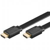 HDMI-kabel v1.4 Platt Svart 1 M