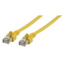 FTP Ntverkskabel CAT5 1 M Gul
