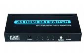 HDMI-Switch 4IN/1UT 3D/4K Automatisk