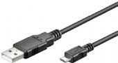 USB kabel - Micro B Android 0,3 M