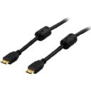 HDMI-kabel Mini c - Mini C Svart 2 M