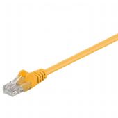 UTP Ntverkskabel CAT5 0,5 M Gul