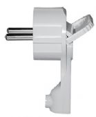 Jordad 230 volt hane superslim