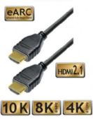 HDMI-kabel v2.1 Svart 5 M