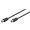 Antennkabel Svart 1,5 M